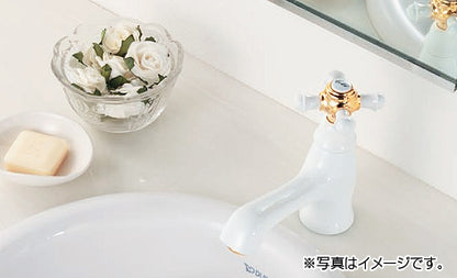 洗面用蛇口 鳥[台][単水栓][立水栓][スパウト105mm][吐水口高さ45mm][一般地]