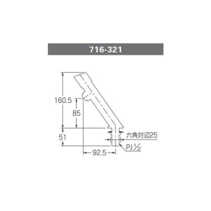洗面用蛇口[台][単水栓][自閉立水栓][スパウト93mm][吐水口高さ85mm][一般地][マットブラック]