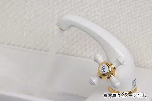 洗面用蛇口 鳥[台][単水栓][立水栓][吐水口高さ97mm][一般地]