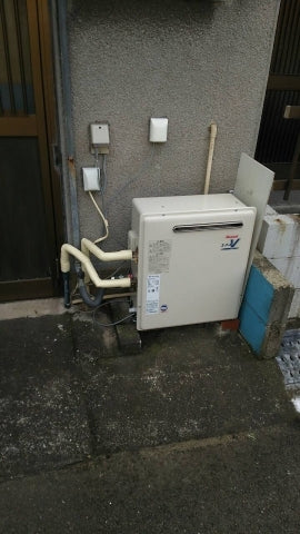 給湯器交換工事　和歌山県和歌山市　RFS-A2003SA-set-13A