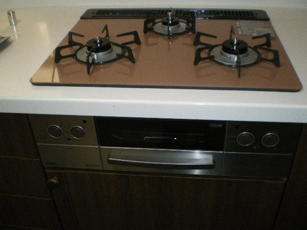 ガスコンロ交換工事　神奈川県川崎市高津区　RHS31W17G25R-STW-13A