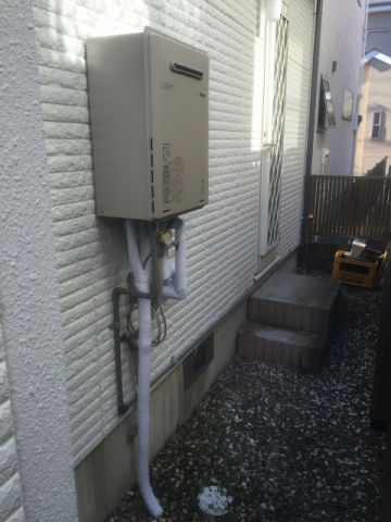 給湯器交換工事　千葉県松戸市　RUF-E2405SAW-13A-set - After