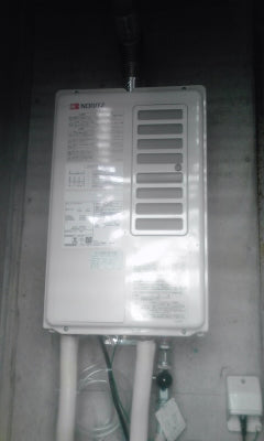 給湯器交換工事　大阪府大阪市北区　GQ-1637WSD-F-1-BL-13A