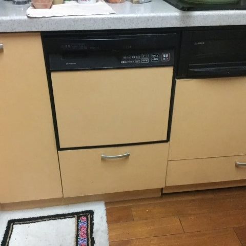 ビルトイン食洗機交換工事　東京都練馬区　NP-45VS6S - Before