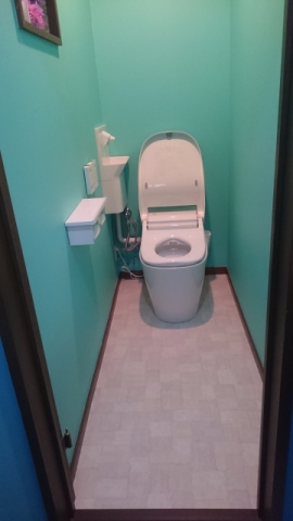 トイレ交換工事　東京都国立市　XCH1401WS - After