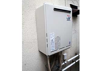 ガス給湯器交換工事　東京都世田谷区　RUF-A1610SAW(A)-13A