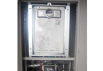ガス給湯器交換工事　愛知県安城市　RUJ-V2001T(A)-80