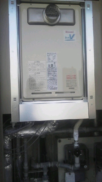 給湯器交換工事　香川県高松市　RUJ-V2011T-A-80-13A