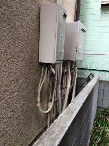 給湯器交換工事　埼玉県越谷市　RUF-E2405SAW-13A-set