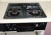 ビルトインガスコンロ交換工事　東京都北区　RS31W13K10R-V(L/R) - Before