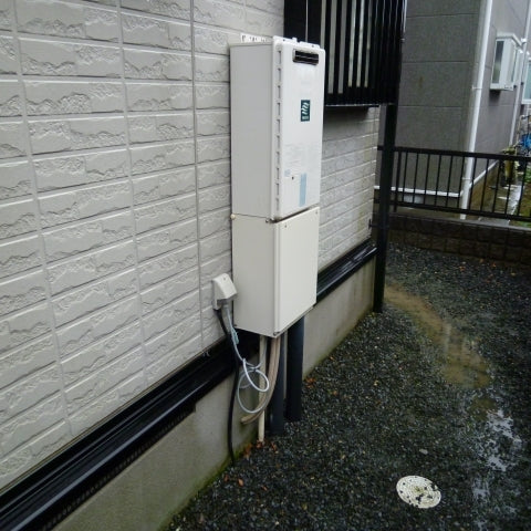 給湯器交換工事　茨城県常陸太田市　RUF-E2008SAW-LPG - Before