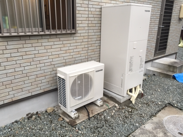 エコキュート交換工事　三重県松阪市　HWH-B374H-set-sale - After