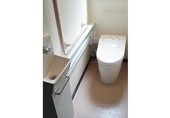 洋式便器交換工事　広島県広島市　UWA8UA1SSNBBNNBNWW