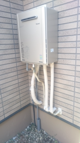 給湯器交換工事　神奈川県川崎市宮前区　RUF-E2405SAW-A-set-13A - After