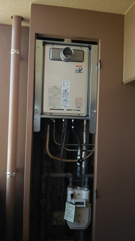 給湯器交換工事　愛媛県松山市　RUJ-V1611T-A-set-13A