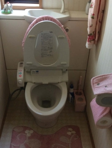 便座・キッチン水栓・洗面水栓交換工事　大阪府南河内郡河南町　SF-800SYU - Before