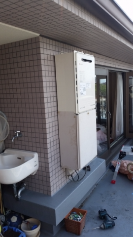 給湯器交換工事　東京都東村山市　GT-2450SAWX-2BL-set-13A - After