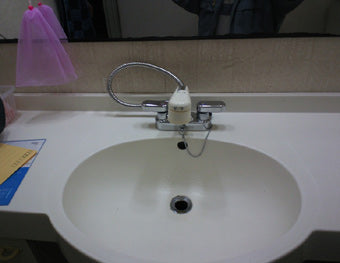混合水栓交換工事　京都府京都市　SF-25D