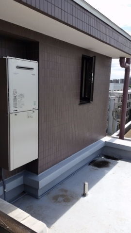 給湯器　埼玉県志木市　 RUF-E1615SAW(A) 13A+MBC-230V(T) - After