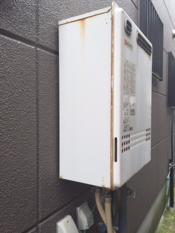 給湯器交換工事　高知県南国市　GT-2450SAWX-2BL-set-LPG - Before