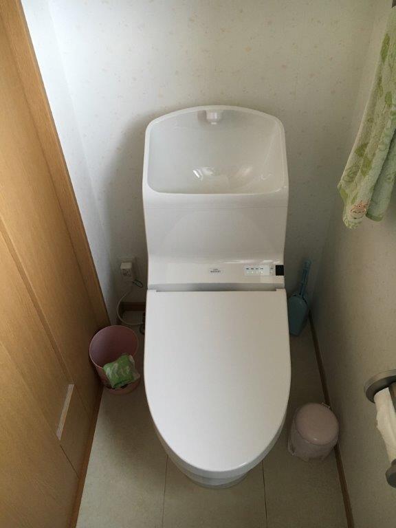 トイレ交換工事　新潟県胎内市　CES967-NW1