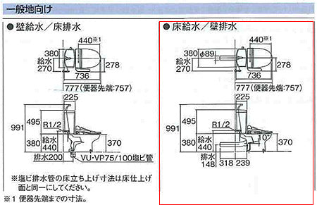 組み合わせトイレ CS370シリーズ[壁:排水芯148mm][手洗い有り][組み合わせ便器][セフィオンテクト][防露あり][標準サイズ][一般地]