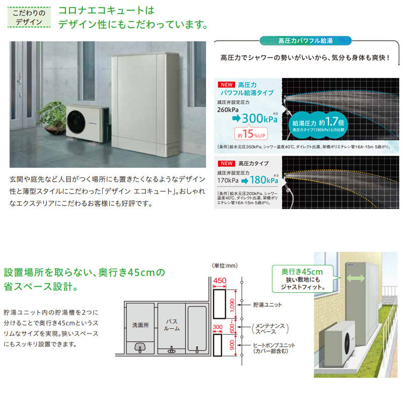 エコキュート ♪♪【10年保証付】【工事費込】エコキュート[フルオート][460L][角型