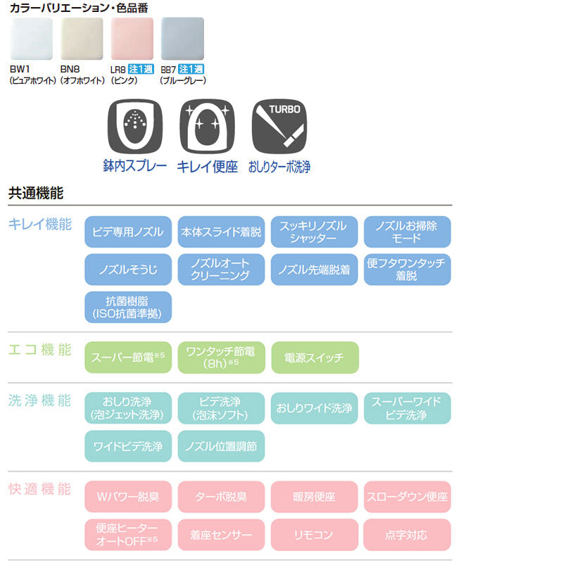 洗浄便座 シャワートイレ KAシリーズ[KA31A][貯湯式][共用サイズ][暖房便座][手動レバー洗浄]