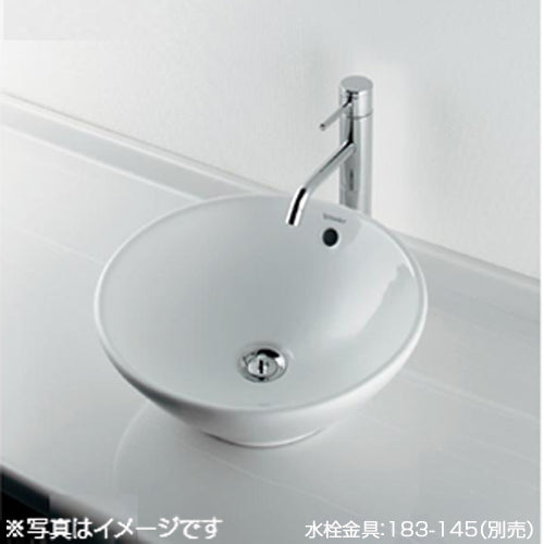 洗面器単品[デュラビット][Starck2][Philippe Starck][ベッセル式][楕円形]