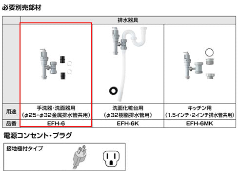 即湯システム ほっとエクスプレス[2L][手洗器・洗面器用][排水金具セット]