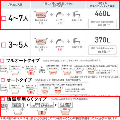♪エコキュート[給湯専用][460L][角型][Nシリーズ][標準圧][一般地][リモコン脚部カバー]▲