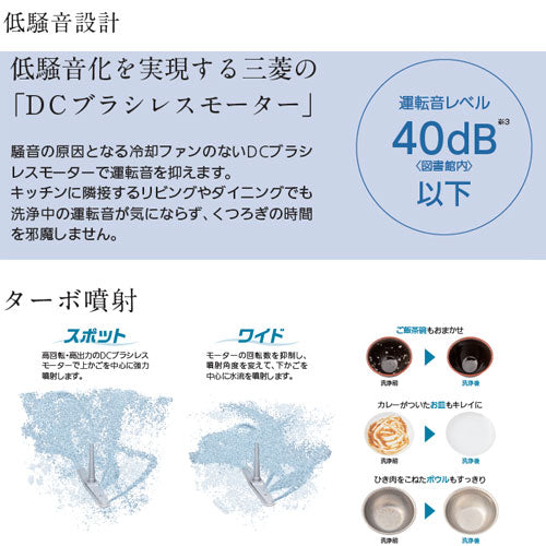 【台数限定】【SALE】♭ビルトイン食洗機[取替用][スライドオープンタイプ][ドアパネル型][浅型][幅45cm][奥行65cm][約5人用][シルバー]▲