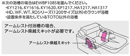 アームレスト乗越えキット[バスリフト用][オプション][介護用品][浴室部材]