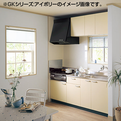 吊戸棚 セクショナルキッチンGKシリーズ[木製キャビネット][間口60cm][高さ50cm][アイボリー]