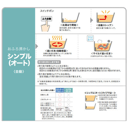 ガスふろ給湯器[エコジョーズ][本体のみ][浴槽隣接設置][屋外据置型][前面排気][シンプル][オート][16号][15A][プロパンガス]