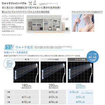 ♪【工事費込】エコキュート[フルオート][460L][角型][Eシリーズ][ウルトラ高圧][一般地][スマイル10]