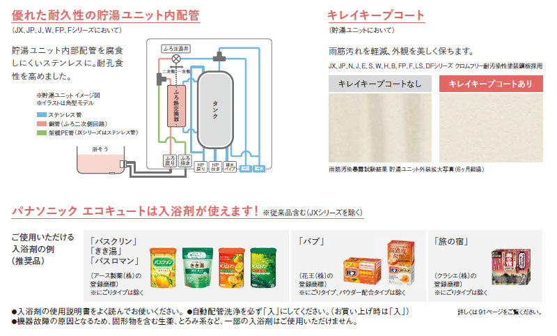 ♪【工事費込】エコキュート[台所リモコン付属][給湯専用][460L][角型][標準圧][Jシリーズ][一般地][スマイル10]
