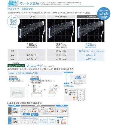♪♪【工事費込】エコキュート[フルオート][460L][角型][Nシリーズ][ウルトラ高圧][ZEH住宅向け][一般地][スマイル10]