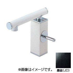 ●洗面用蛇口 TOHシリーズ[台][シングルワンホール洗面混合水栓][墨磁][一般地]