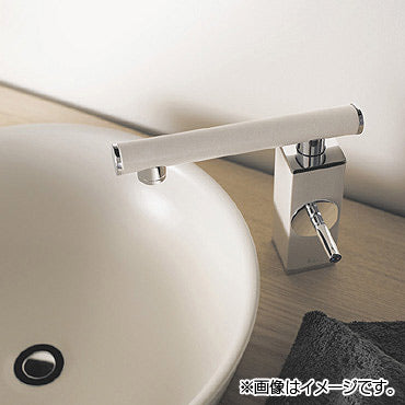 ●洗面用蛇口 TOHシリーズ[台][シングルワンホール洗面混合水栓][墨磁][一般地]