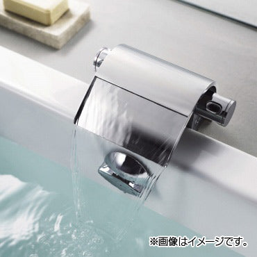 浴室用蛇口 EDDIESシリーズ[台][ツーバルブデッキ混合水栓][湯水芯85mm][一般地]