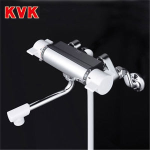 浴室用蛇口[壁][浴槽・洗い場兼用][KF800Uシリーズ][取替用サーモスタット付シャワーバス混合水栓][めっき仕様][一般地]