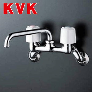 キッチン用蛇口[壁][2ハンドル混合水栓][一般地]