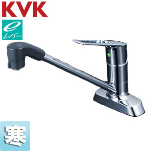 キッチン用蛇口[台][シングルレバー式シャワー付混合栓][eレバー][寒冷地]