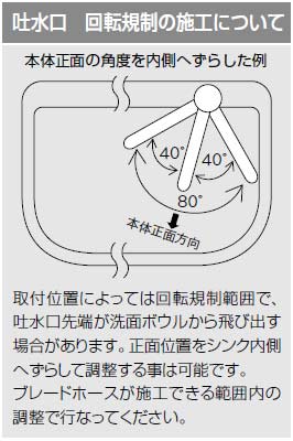 洗面用蛇口[台][シングルレバー混合水栓][一般地]
