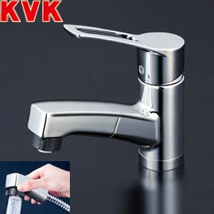 ●洗面用蛇口[台][シングルレバー混合水栓][シャワー引出][一般地]