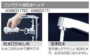 ●洗面用蛇口[台][シングルレバー混合水栓][シャワー引出][一般地]