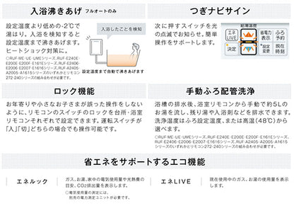 リモコンセット 200タイプ[浴室・台所リモコン][ハイグレード][インターホン][無線LAN対応][停電モード対応][給湯器部材]