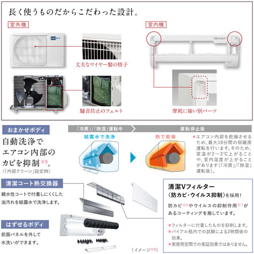 [在庫限り]【台数限定】【SALE】ルームエアコン[GVシリーズ][100V][6畳][2.2kW][霧ヶ峰][2025年モデル]