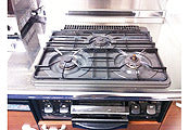 ビルトインガスコンロ交換工事　東京都世田谷区 RS31W11G13R-B(L/R) - Before